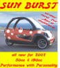 Sun Burst 49cc/$5995   150cc/$6995